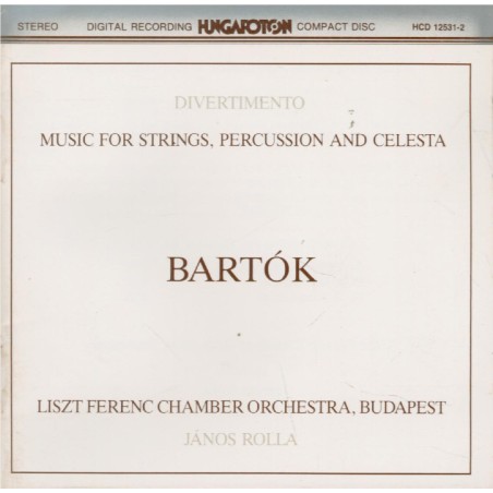 BARTOK - Rolla - Musique pour cordes, percussions et celesta Sz.106 BB.1